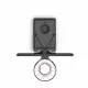 Баскетбольная стойка UNIX Line B-Stand-PE 44"x28" R45 H260-305 см