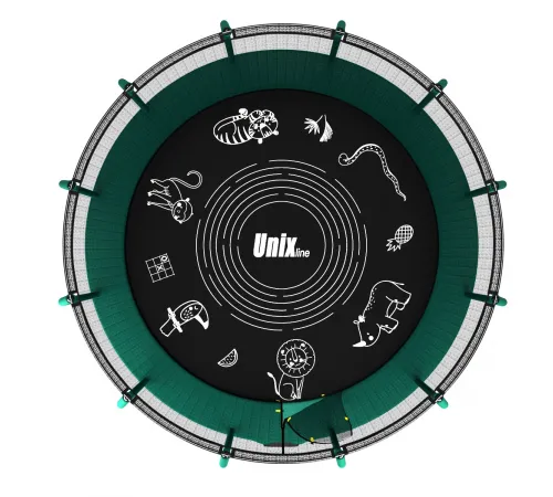 Батут UNIX Line SUPREME GAME 16 ft