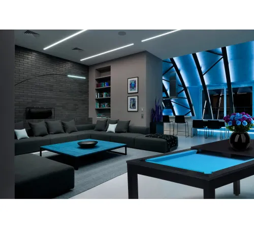 Бильярдный стол Лофт шпон