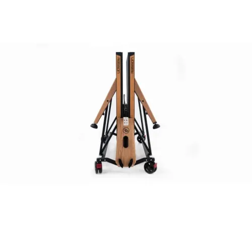 Теннисный стол складной для помещений "RASSON PREMIUM T01 Indoor" (274 х 152,5 х 76 см, натуральный дуб) с сеткой