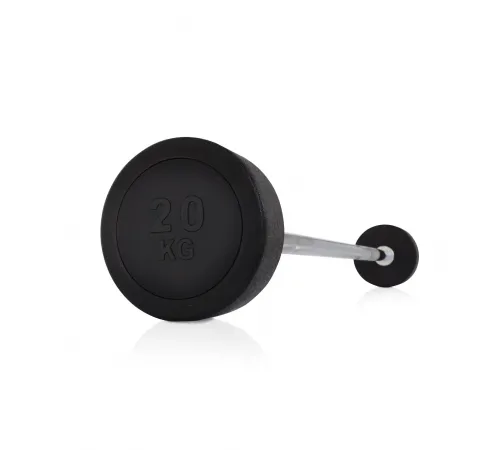 Штанга UNIX Fit PRO прямая обрезиненная 20 кг