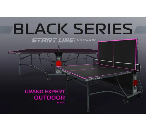 Теннисный стол GRAND EXPERT 4 Всепогодный Black