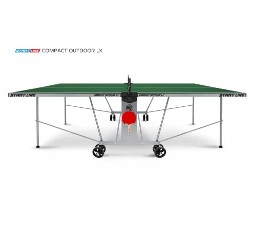 Стол теннисный Compact-2 LX Всепогодный Зелёный NEW